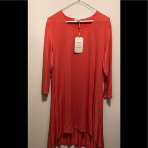 {simply southern} tunic sherbert dress